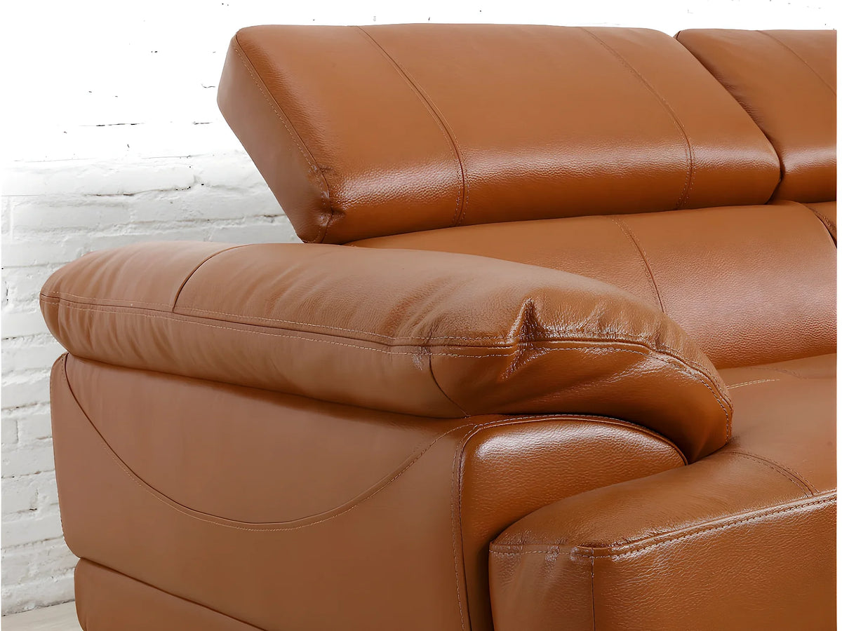 EXCELSIORA Premium Leather Corner Sofa