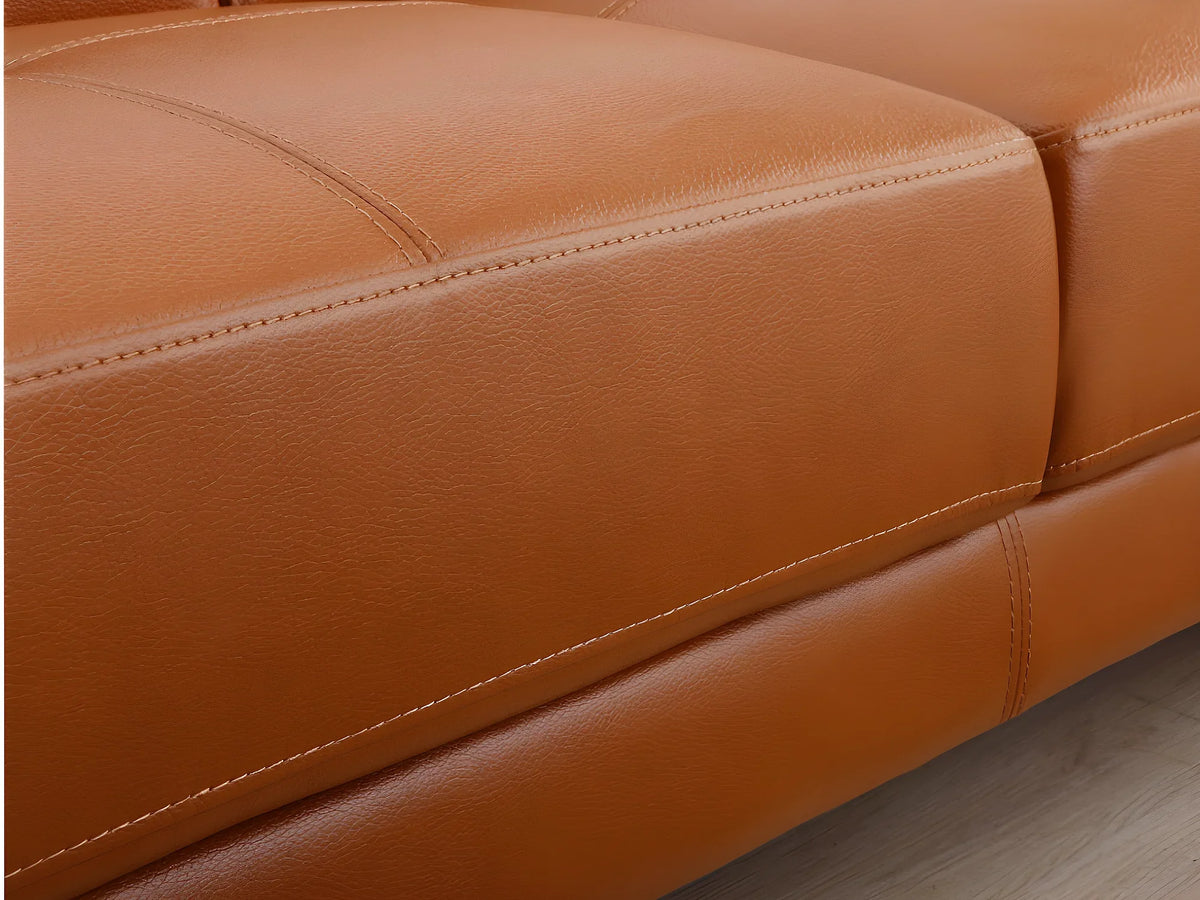 EXCELSIORA Premium Leather Corner Sofa