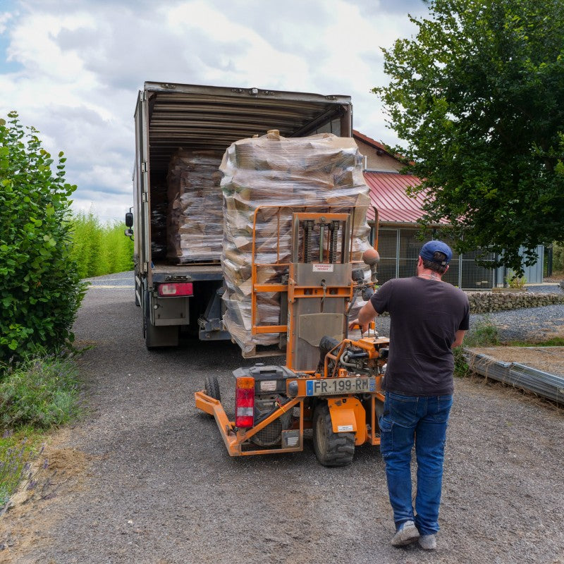 Bulk Bale of Kiln-Dried G1H1 Firewood
