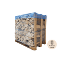 1-Stere Pallet of 33 cm Firewood – Specially for Masonry Heaters – Kiln-Dried – Ready to Use – Softwood & Hardwood