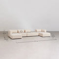 Fogler 4-Piece Modular Sofa with Chaise and Ottoman