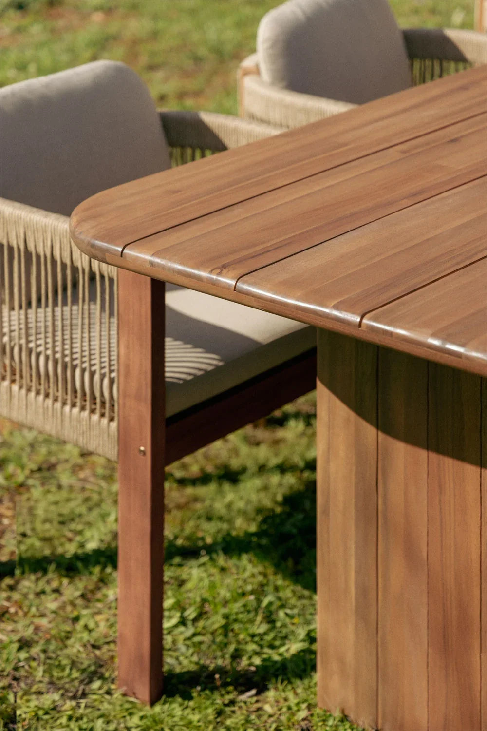 Siena Rectangular Garden Table 265x120 cm in Acacia Wood